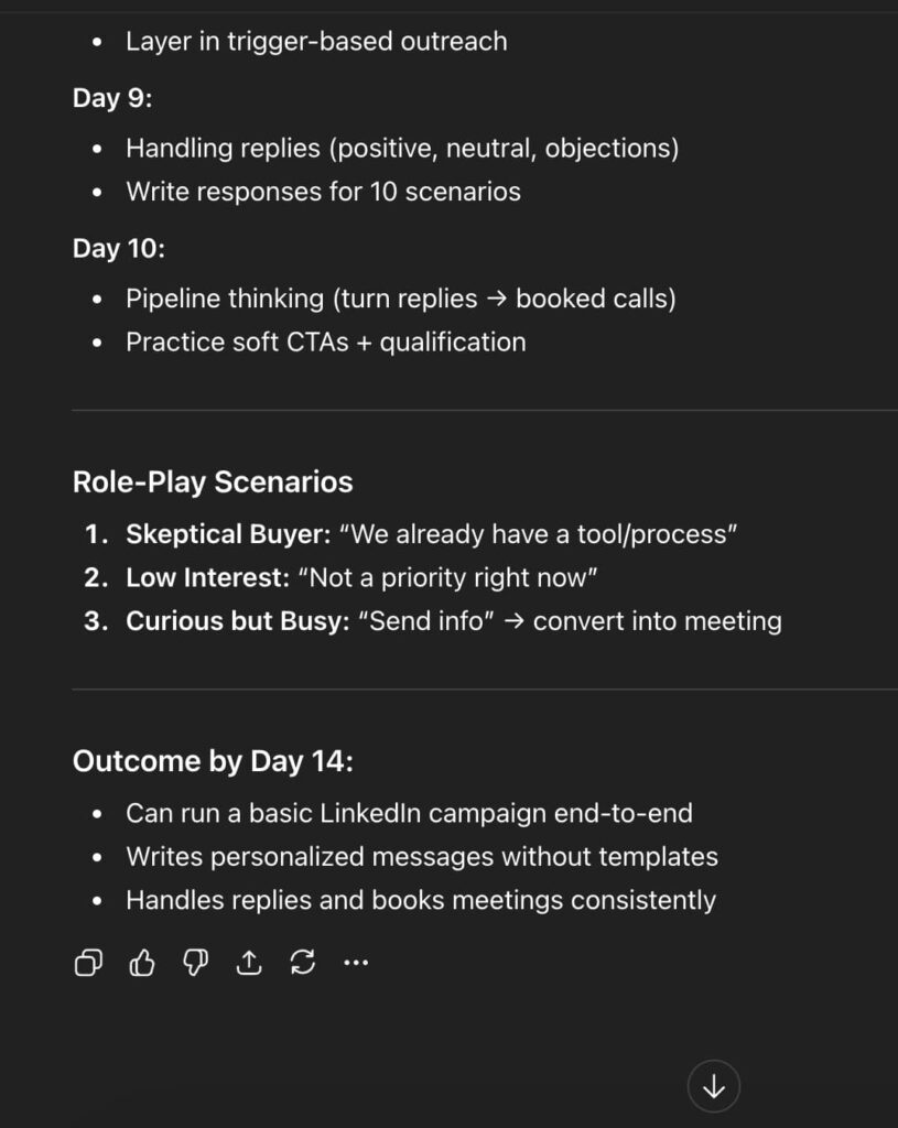 ChatGPT prompts for sales