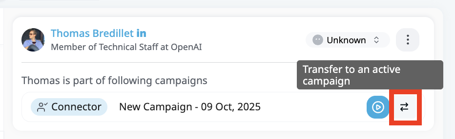 unified LinkedIn inbox