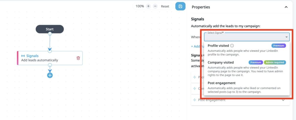 LinkedIn InMail automation