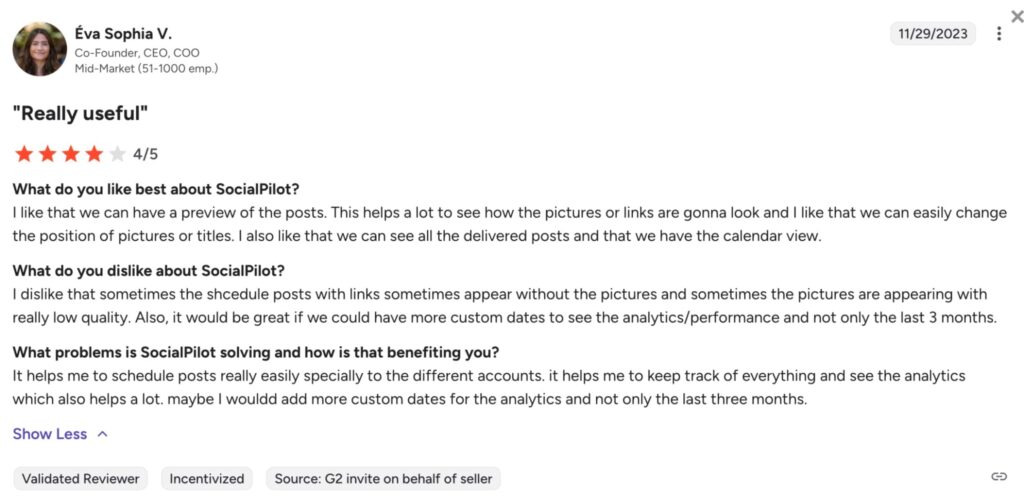 Socialpilot alternatives