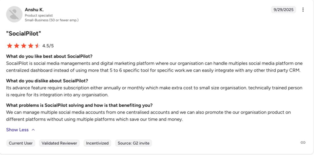 Socialpilot alternative