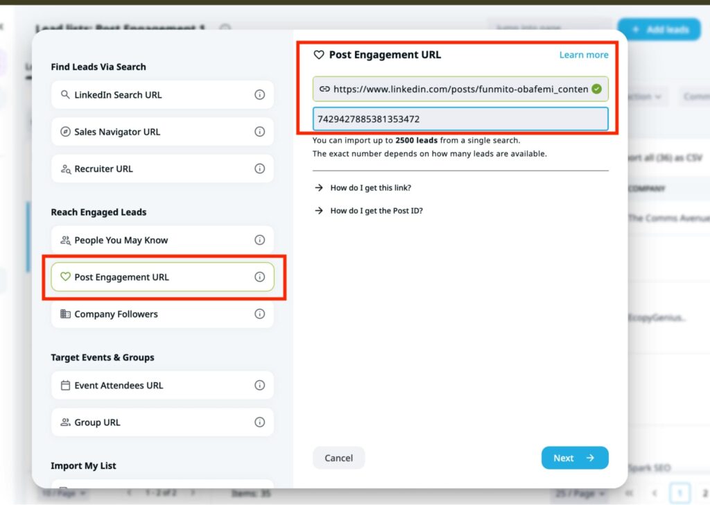 lead generation pricing