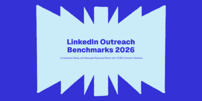 linkedin outreach benchmarks 2026
