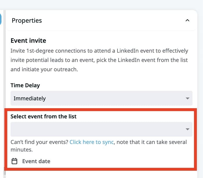 LinkedIn outreach conference events