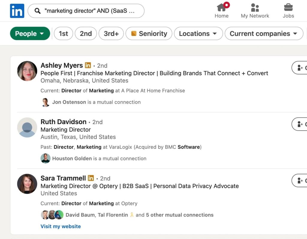 linkedin-boolean-filters