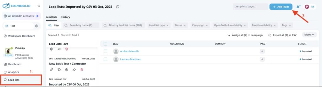 Sales Navigator advanced search