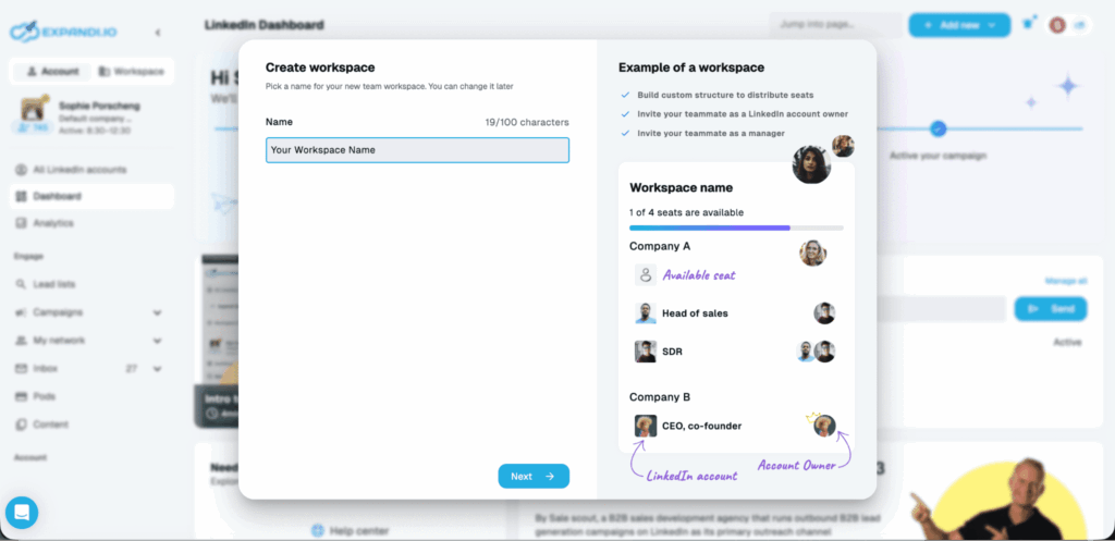 multi-account linkedin strategy