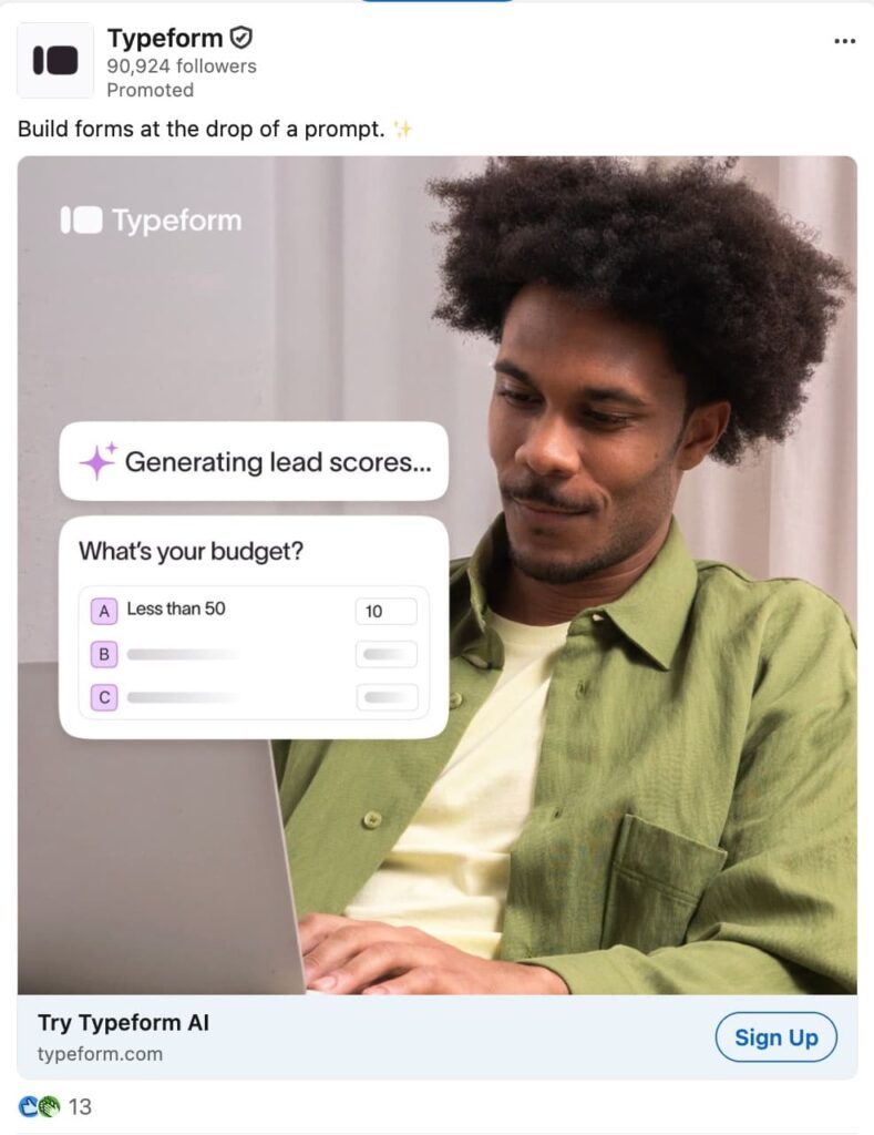 typeform-linkedin-ad