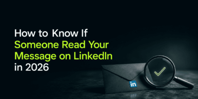 how to know linkedin message read
