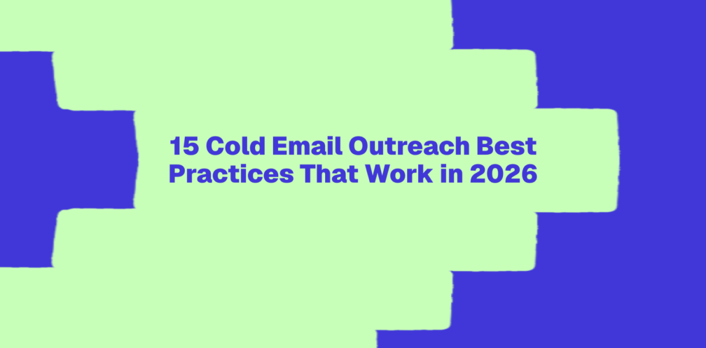 cold email outreach best practices