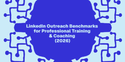 LinkedIn Outreach Benchmarks for Coaching & Professional training as per Expandi's proprietary data