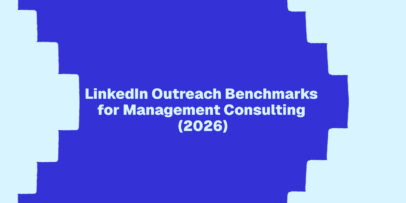 LinkedIn Outreach Benchmarks for management consulting in 2026 as per Expandi's proprietary data