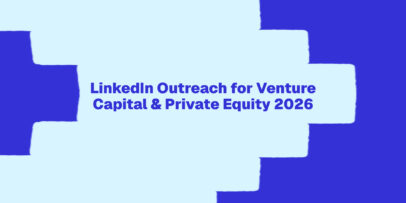LinkedIn outreach benchmarks for VC & PE firms in 2026