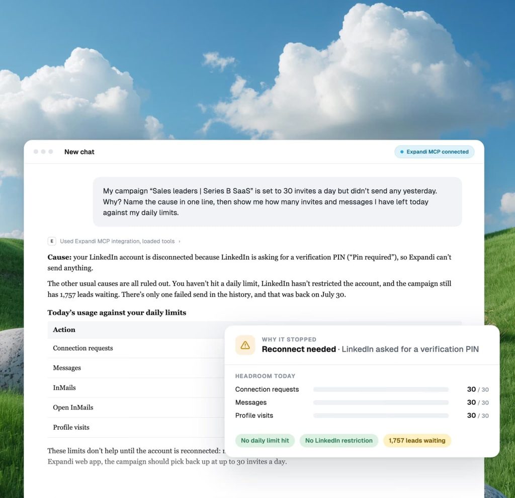 ai sales agent naming why a linkedin campaign stopped